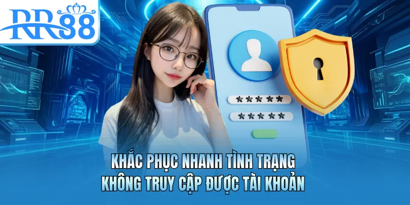 Khắc phục nhanh tình trạng không truy cập được tài khoản